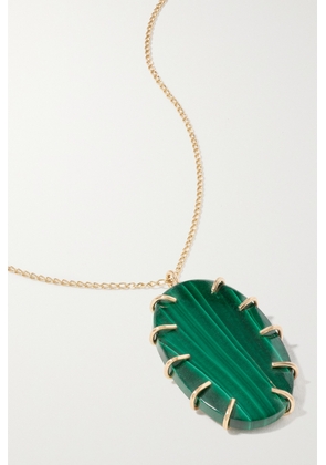 Melissa Joy Manning - 14-karat Recycled-gold Malachite Necklace - Green - One size