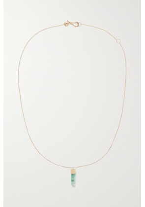 Melissa Joy Manning - 14-karat Recycled Gold Tourmaline Necklace - One size