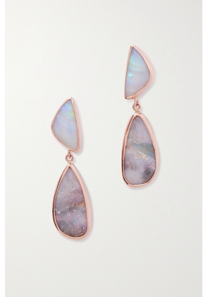 Melissa Joy Manning - 14-karat Recycled Rose Gold Opal Earrings - One size