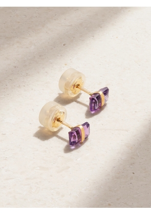 Melissa Joy Manning - 14-karat Recycled Gold Amethyst Earrings - One size