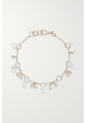 Melissa Joy Manning - 14-karat Recycled Gold, Pearl And Moonstone Bracelet - One size