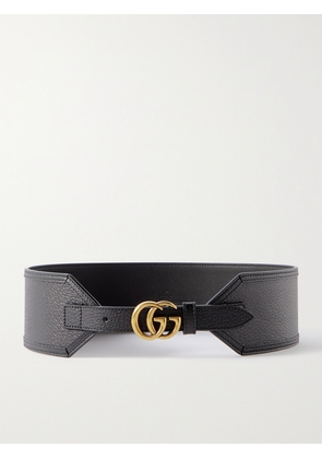 Gucci - Textured Leather Waist Belt - Black - 65,70,75,80,85,90