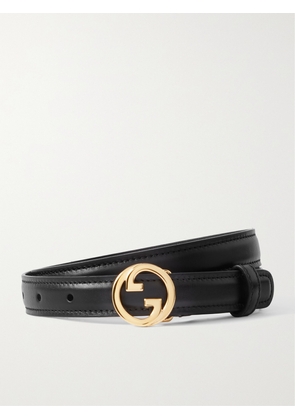 Gucci - Blondie Leather Belt - Black - 65,70,75,80,85,90,95,100