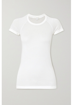 lululemon - Swiftly Tech 2.0 Striped Stretch T-shirt - White - US2,US4,US6,US8,US10,US12,US14,US16,US18,20