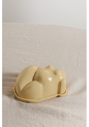 Anissa Kermiche - Buttero Ceramic Dish - Yellow - One size