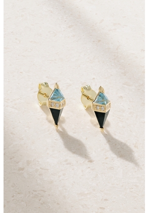 SORELLINA - Pietra 18-karat Gold Multi-stone Earrings - One size
