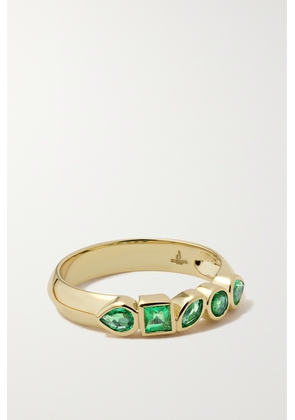 SORELLINA - 18-karat Gold Emerald Ring - 6,7