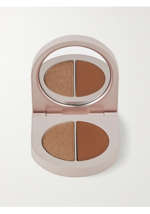 ROSE INC - Satin & Shimmer Duet Eyeshadow - Satin Copper & Copper Shimmer - Multi - One size