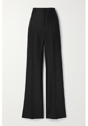 Balenciaga - Wool And Mohair-blend Wide-leg Pants - Black - FR34,FR36,FR38,FR40,FR42