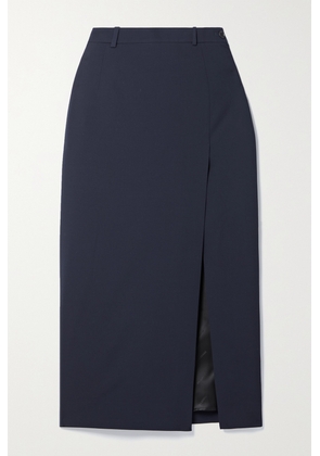 Balenciaga - Wool-blend Midi Skirt - Blue - XS,S,M,L,XL
