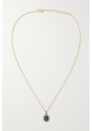 Amrapali London - Rajasthan Rhodium-plated 18-karat Gold, Sapphire And Diamond Necklace - One size
