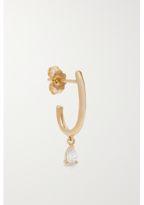 Kimaï - Pear Raindrop 18-karat Recycled Gold Laboratory-grown Diamond Single Earring - One size