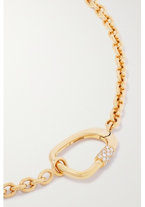 Kimaï - Atlas 18-karat Recycled Gold Laboratory-grown Diamond Necklace - One size