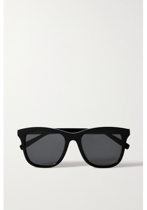 SAINT LAURENT Eyewear - Square-frame Acetate Sunglasses - Black - One size
