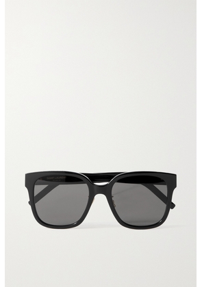 SAINT LAURENT Eyewear - Ysl Oversized D-frame Acetate Sunglasses - Black - One size