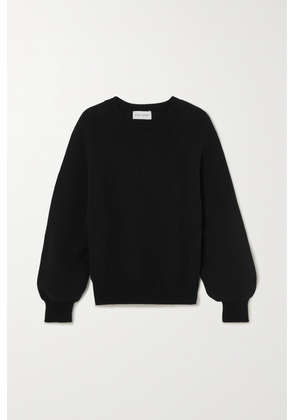HIGH SPORT - Lara Cotton Sweater - Black - x small,small,medium,large,x large