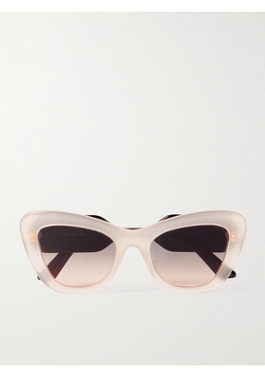 DIOR Eyewear - Diorbobby B1u Cat-eye Acetate And Gold-tone Sunglasses - Ivory - One size