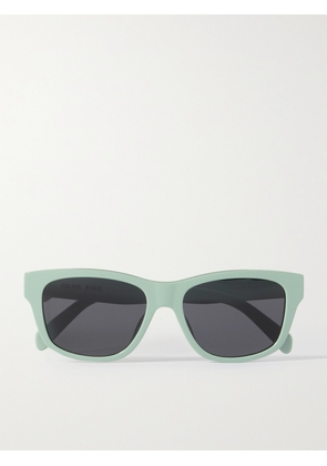CELINE Eyewear - Monochroms Square-frame Acetate Sunglasses - Green - One size