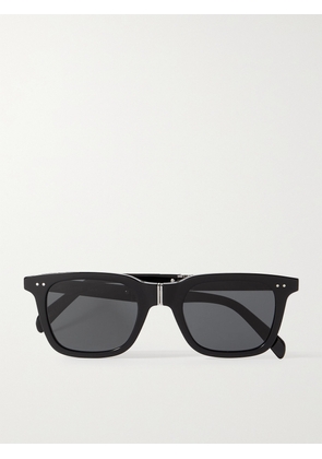CELINE Eyewear - Foldable Square-frame Acetate Sunglasses - Black - One size