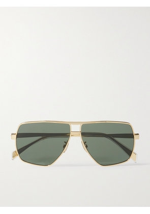 CELINE Eyewear - Oversized Aviator-style Gold-tone Sunglasses - One size