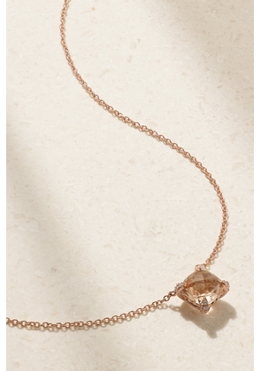 David Yurman - Chatelaine 18-karat Rose Gold, Morganite And Diamond Necklace - One size