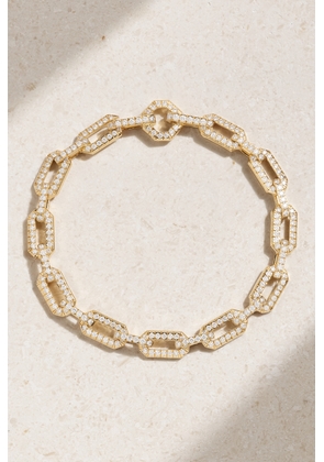 David Yurman - 18-karat Gold Diamond Bracelet - One size