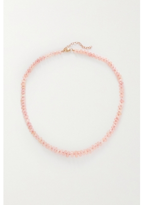 Andrea Fohrman - 14-karat Gold Opal Necklace - Pink - One size