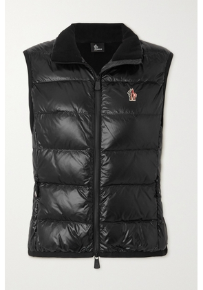 Moncler Grenoble - Quilted Ripstop Down Vest - Black - xx small,x small,small,medium,large,x large