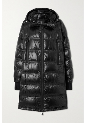 Moncler Grenoble - Rochelair Hooded Padded Quilted Shell Down Parka - Black - 0,1,2,3,4