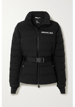 Moncler Grenoble - Bettex Hooded Belted Quilted Shell Down Jacket - Black - 0,1,2,3,4