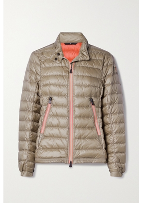 Moncler Grenoble - Walibi Quilted Ripstop Down Jacket - Neutrals - 0,1,2,3,4,5