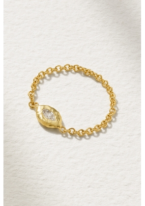 Octavia Elizabeth - + Net Sustain Nesting Gem 18-karat Gold Diamond Ring - 5,6,7,8