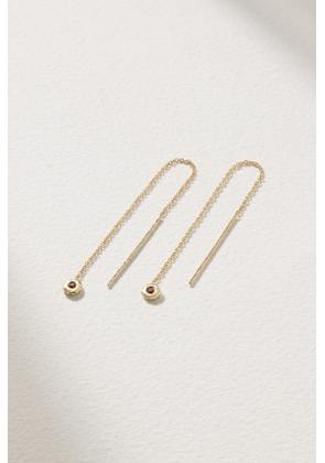 Octavia Elizabeth - + Net Sustain Nesting Gem 18-karat Recycled Gold Ruby Earrings - One size