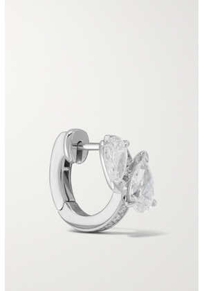 Repossi - Serti Sur Vide 14-karat White Gold Diamond Single Earring - L,R