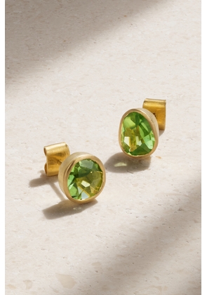 Pippa Small - 18-karat Gold Peridot Earrings - One size