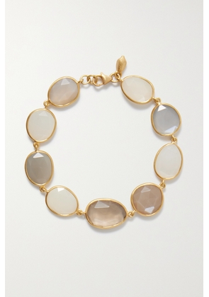 Pippa Small - 18-karat Gold Moonstone Bracelet - One size