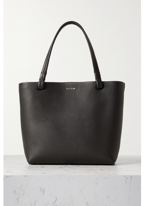 The Row - Park Small Textured-leather Tote - Black - One size