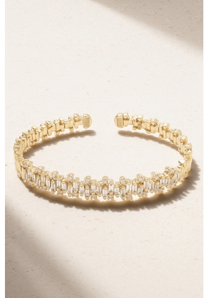 Suzanne Kalan - Shimmer 18-karat Gold Diamond Bracelet - One size