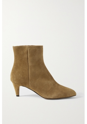 Isabel Marant - Deone Suede Ankle Boots - Brown - FR35,FR36,FR37,FR38,FR39,FR40,FR41,FR42