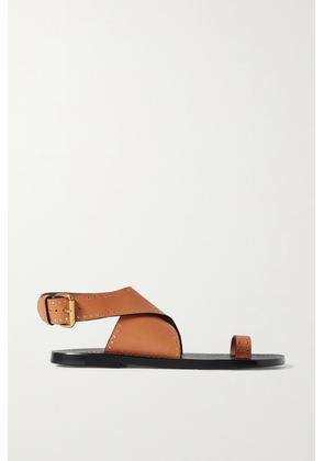 Isabel Marant - Jools Studded Leather Sandals - Brown - FR35,FR37,FR39,FR40