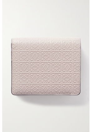 Loewe - Repeat Debossed Leather Wallet - Cream - One size