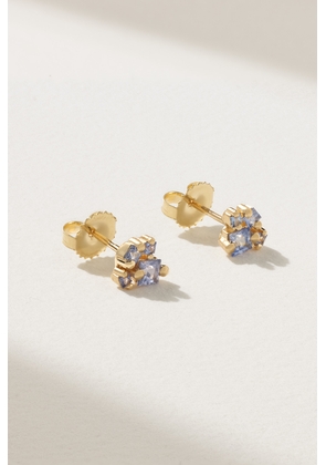 Suzanne Kalan - 18-karat Gold Sapphire Earrings - One size