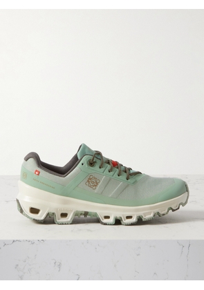Loewe - + On Cloudventure Recycled-canvas And Mesh Sneakers - Green - IT36,IT36.5,IT37,IT37.5,IT38,IT38.5,IT39,IT40,IT40.5,IT41,IT42