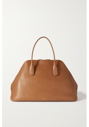 The Row - Devon Leather Tote - Brown - One size