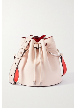 Christian Louboutin - By My Side Textured-leather Bucket Bag - White - One size