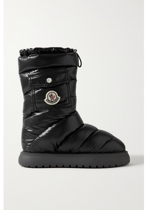 Moncler - Gaia Quilted Shell Boots - Black - IT36,IT37,IT38,IT39,IT40,IT41