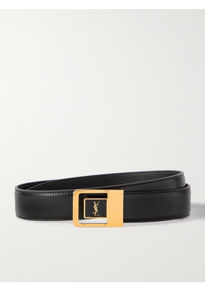 SAINT LAURENT - Leather Belt - Black - 65,70,75,80,85,90,95,100