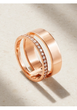 Repossi - Berbère Module 18-karat Rose Gold Diamond Ring - 51,52,53,54,55