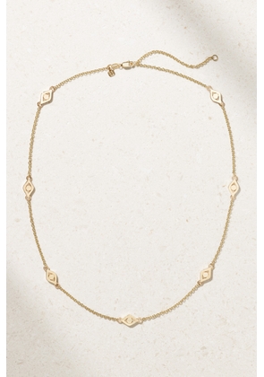 Sydney Evan - Medium Evil Eye 14-karat Gold Necklace - One size