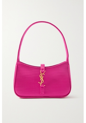 SAINT LAURENT - Le 5 À 7 Mini Shantung Shoulder Bag - Pink - One size